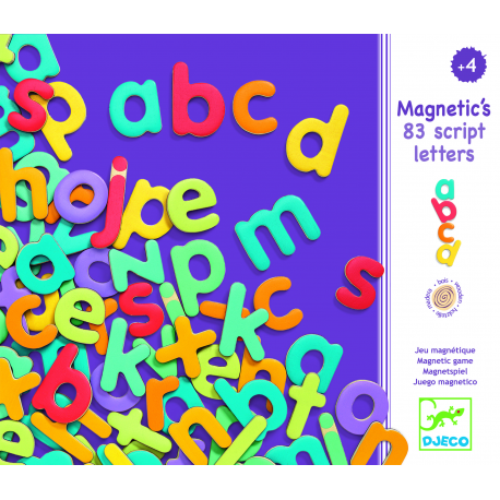 Magnéticos 83 script letters