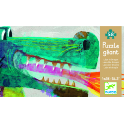 Puzzle gigante León el dragón