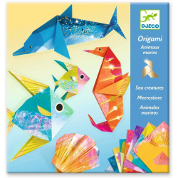 Origami, nivel 3. Animales marinos. DJECO
